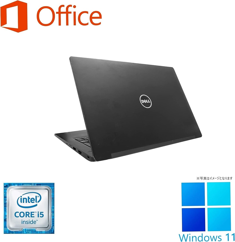 DELL ノートPC latitude 7480/14型/Win 11 Pro/MS Office H&B 2019